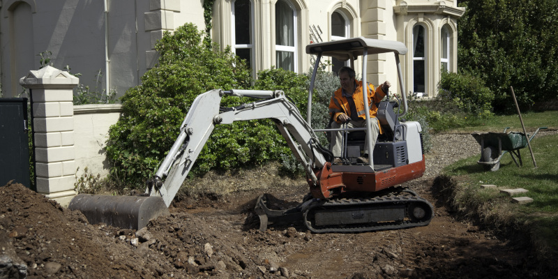 How to Make Landscaping Projects Easier with Backhoes