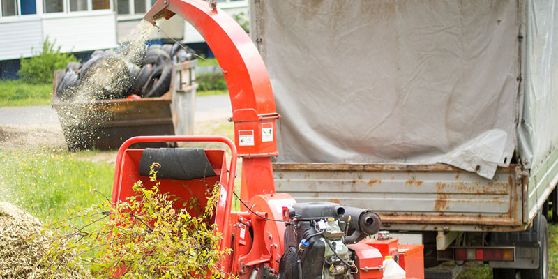 Wood Chipper Rentals Are Available To Create Your Own Mulch